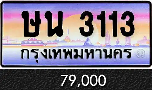 รวมทะเบียนรถสวย ราคาพิเศษ ครบจบที่เดียว 117 ขายทะเบียนรถ ษน 3113