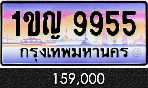 รวมทะเบียนรถสวย ราคาพิเศษ ครบจบที่เดียว 110 ทะเบียน 1ขญ 9955