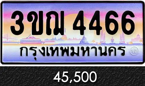 ทะเบียน 3ขฌ 4466