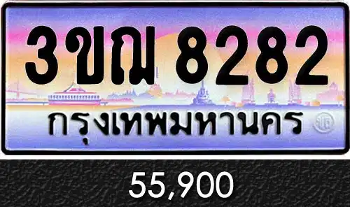 ทะเบียน 3ขฌ 8282