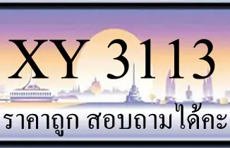 ขายทะเบียน 3113