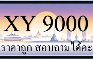 ขายทะเบียน 9000 ราคาถูก มีให้เลือกหลายป้าย สอบถามได้คะ