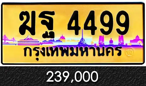 ขายทะเบียนรถ ฆฐ 4499