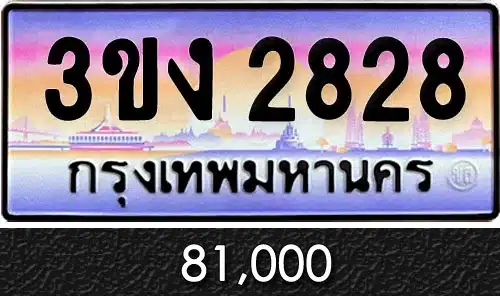 ทะเบียน 3ขง 2828